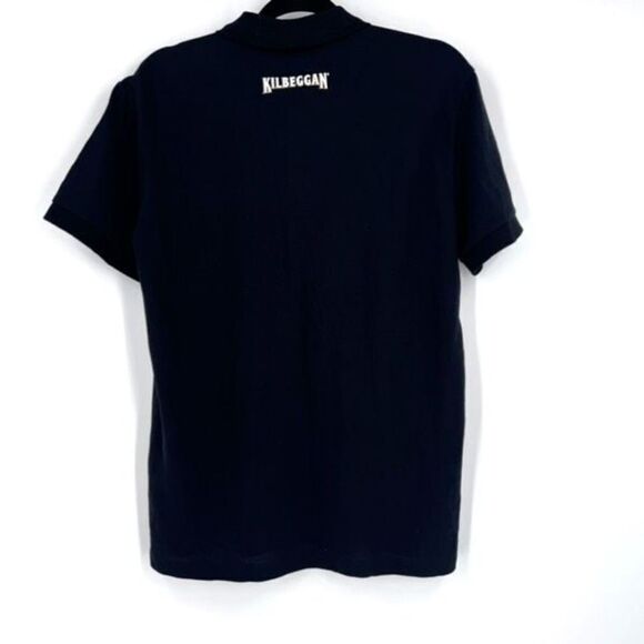NWT Everlane Kilbeggan Men's Black Short Sleeve Pique Polo Shirt Size Medium - Picture 2 of 9